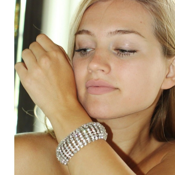 Kate Spade Crystal Constellation Bracelet Holiday Party Sparkly - Picture 8 of 8